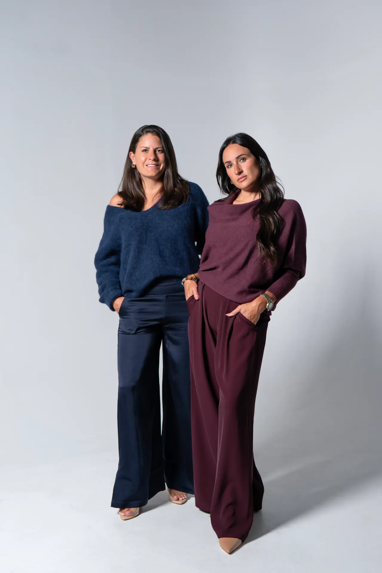Natalie Hickman and Kimberly Reddick during the Nickerson Design brand shoot
